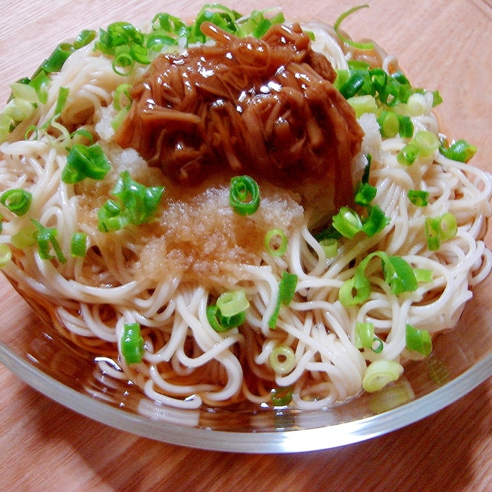 なめたけおろし素麺 レシピ 作り方 By 四月のヒーロー 楽天レシピ なめたけおろし素麺 レシピ 作り方 By 四月のヒーロー 楽天レシピ
